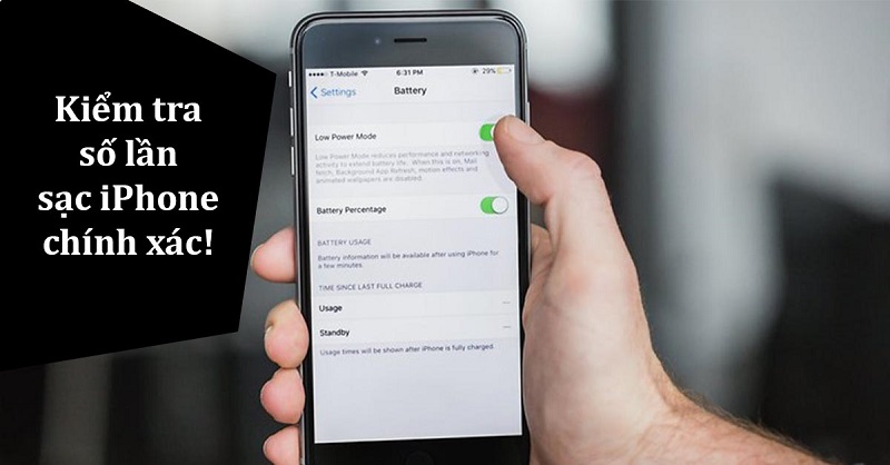 5 cách kiểm tra số lần sạc iPhone đơn giản và chi tiết nhất